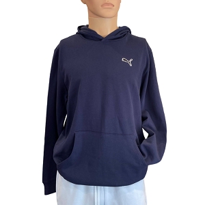  PUMA SWEAT A CAPUCHE ESSENTIALS NAVY