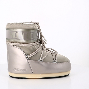 MOON BOOT MOON BOOT ICON LOW GLANCE GOLD PLATINUM SATIN<br>OR