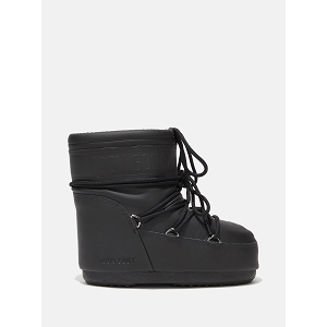 MOON BOOT MOON BOOT BLACK ICON LOW RUBBER<br>NOIR