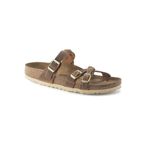 BIRKENSTOCK BIRKENSTOCK FRANCA BRAIDED COGNAC<br>