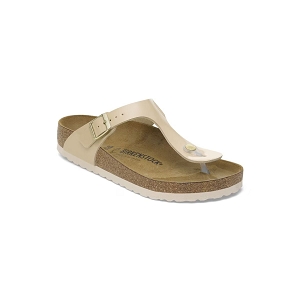 BIRKENSTOCK BIRKENSTOCK GIZEH BF PATENT SAND<br>