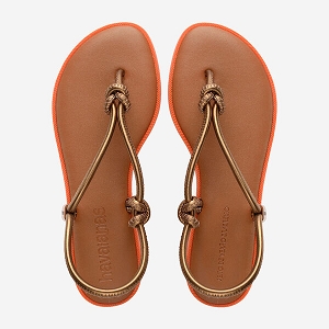 HAVAIANAS HAVAIANAS UNA ACAI RUST METALLIC COPPER<br>