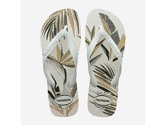 HAVAIANAS HAVAIANAS ALOHA WHITE GREEN OLIVE<br>