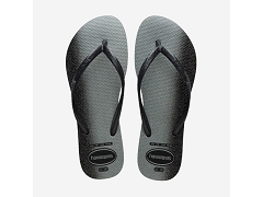 HAVAIANAS HAVAIANAS SLIM GLOSS BLACK BLACK<br>