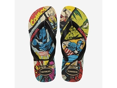 HAVAIANAS HAVAIANAS TOP MARVEL CLASSICS BLACK RED<br>