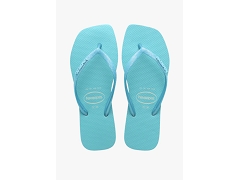 HAVAIANAS HAVAIANAS SLIM SQUARE GLITTER NEON BEIGE BLUE<br>