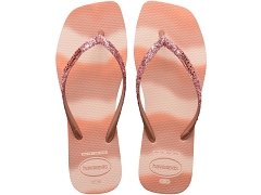 HAVAIANAS HAVAIANAS STYLESLIM SQUARE GLITTER PARTY BALLET ROSE<br>