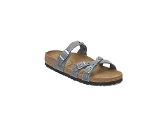 BIRKENSTOCK BIRKENSTOCK FRANCA BRAIDED BASALT GRAY<br>