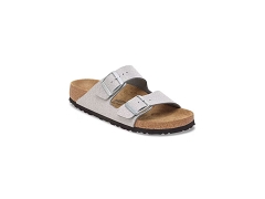 BIRKENSTOCK BIRKENSTOCK ARIZONA SHINY GLITTER FADED SILVER<br>