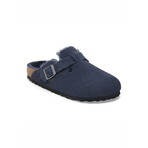 BIRKENSTOCK BIRKENSTOCK BOSTON SHEARLING NEW NAVY<br>