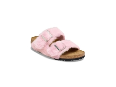 BIRKENSTOCK BIRKENSTOCK ARIZONA SHEARLING COVER UPPER CRYSTAL ROSE<br>