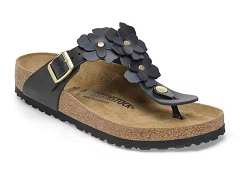 BIRKENSTOCK BIRKENSTOCK GIZEH FLOWER BLACK<br>