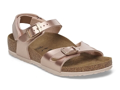 BIRKENSTOCK BIRKENSTOCK RIO ELECTRIC METALLIC COPPER<br>
