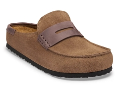BIRKENSTOCK BIRKENSTOCK NAPLES WRAPPED DOUBLE DARK TEA<br>