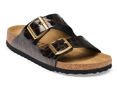 BIRKENSTOCK BIRKENSTOCK ARIZONA EMBOSS ANIMAL BLACK<br>