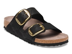 BIRKENSTOCK BIRKENSTOCK ARIZONA BIG BUCKLE PYTHON BLACK<br>