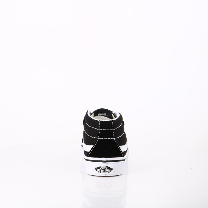 Nice Shoes  Vans vans enfant sk8 mid reissue v black true white noir