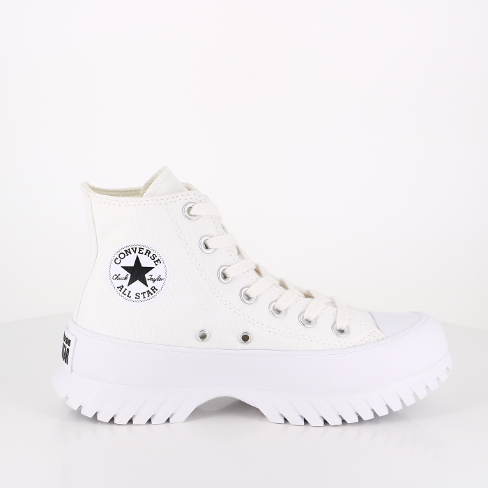 Converse chaussures converse chuck taylor all star lugged 2.0 white egret black blanc