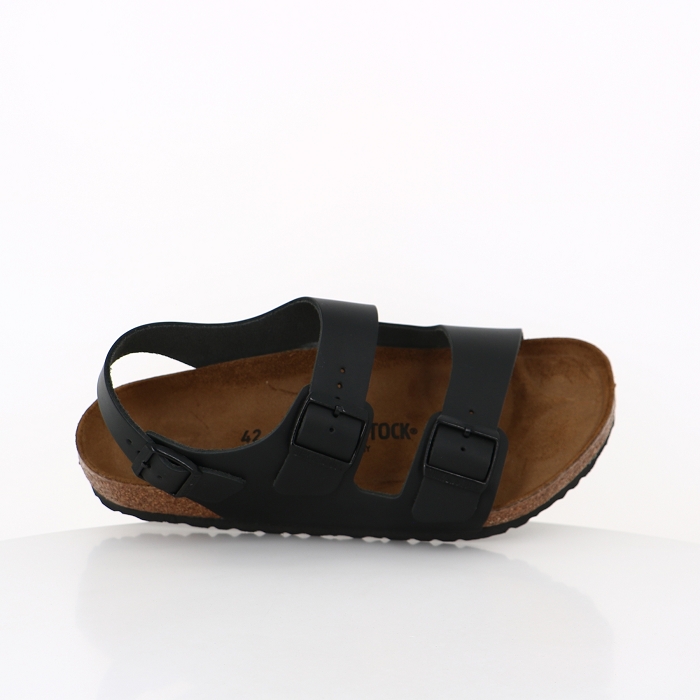 Birkenstock chaussures birkenstock milano cuir black noir2529601_5