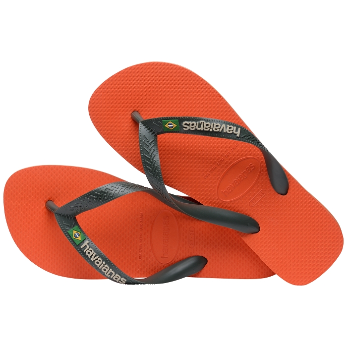 Havaianas chaussures havaianas brasil logo sunset orange 2533201_3