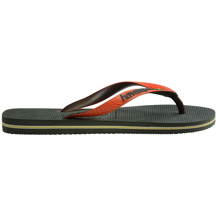 Havaianas chaussures havaianas brasil mix olive green sunset orange 2533701_2