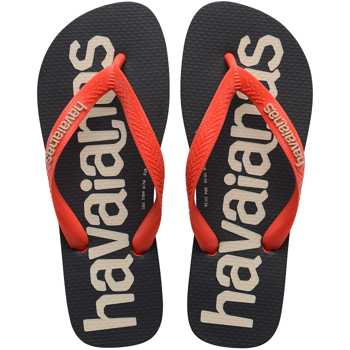 Havaianas chaussures havaianas top logomania 2 bloob orange 