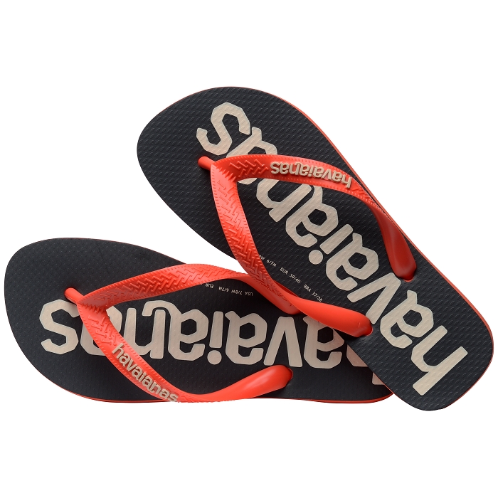 Havaianas chaussures havaianas top logomania 2 bloob orange 2534001_3