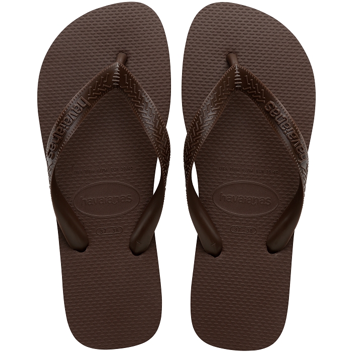 Havaianas chaussures havaianas top senses dark brown 