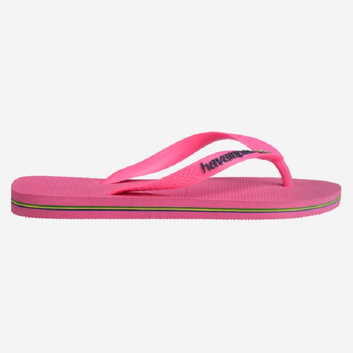 Havaianas chaussures havaianas brasil logo neon pink flux 2534301_2