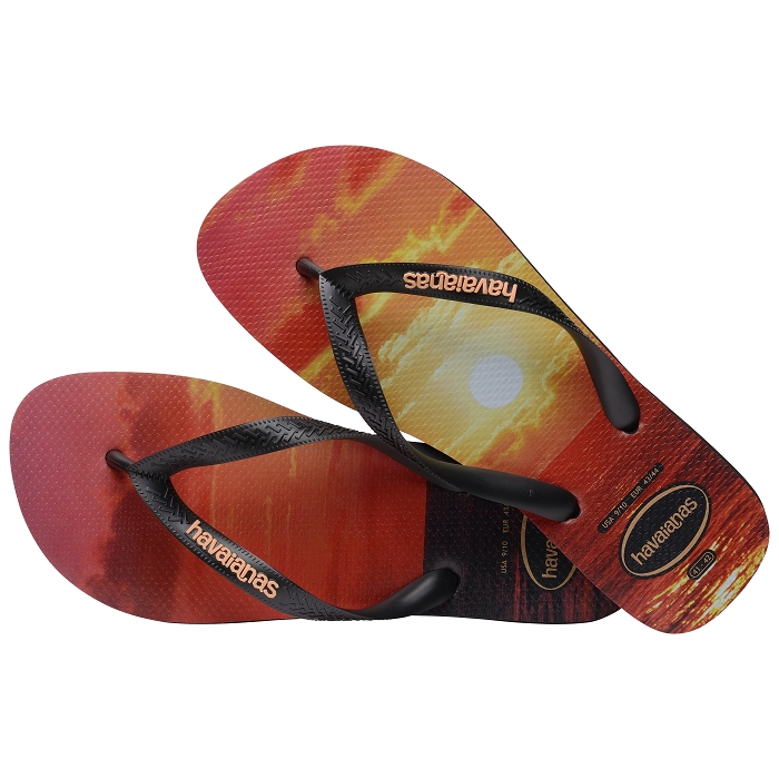 Havaianas chaussures havaianas hype black black peach 2534701_3