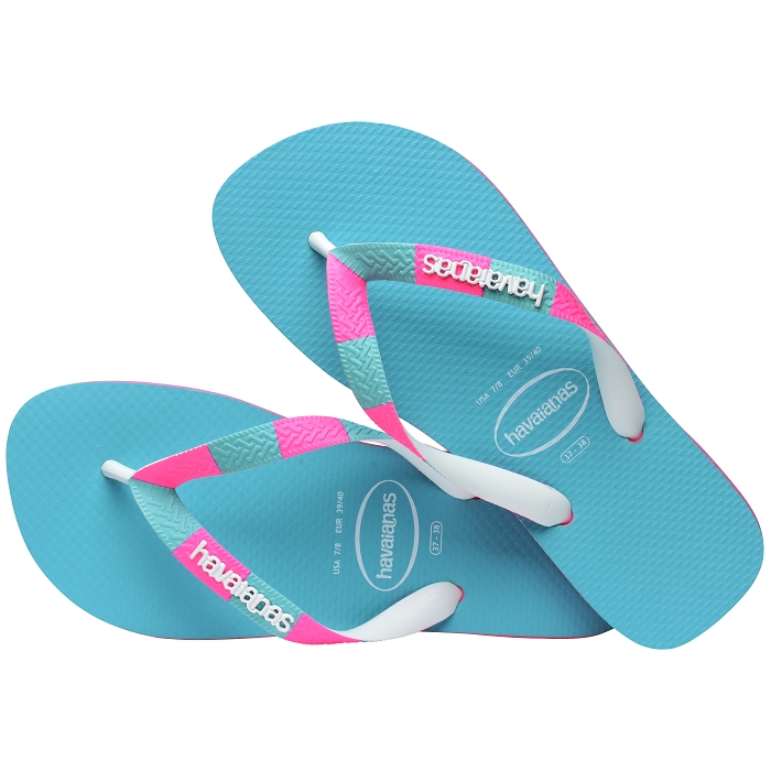 Havaianas chaussures havaianas top verano ii pink white 6016201_3