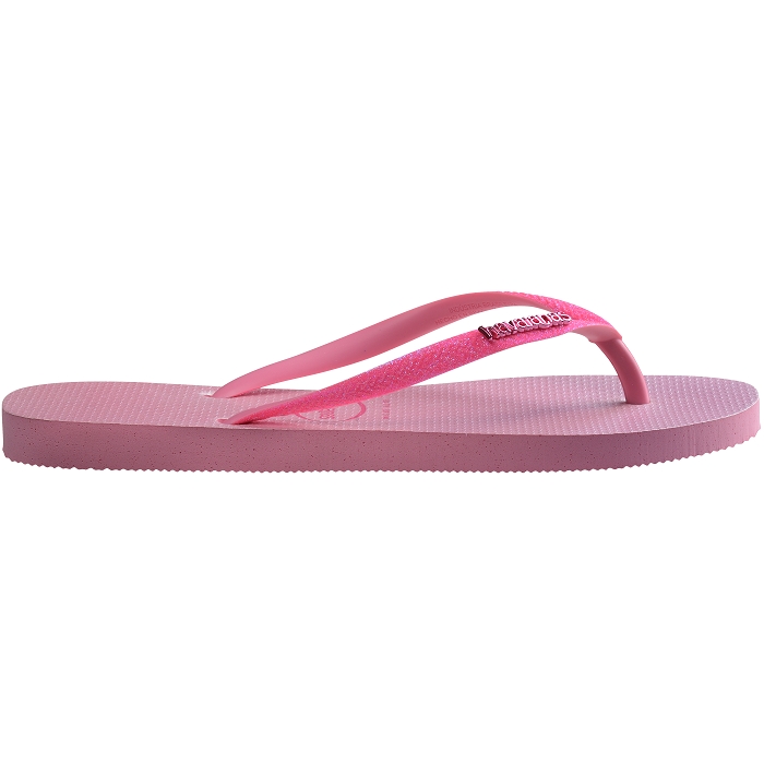 Havaianas chaussures havaianas slim glitter iridescent pink lemonade 6016301_2