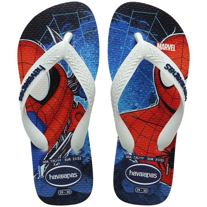 Havaianas chaussures havaianas kids top marvel ii white white 