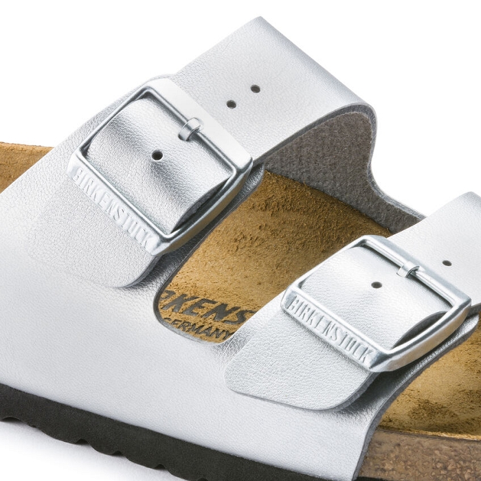 Birkenstock chaussures birkenstock arizona  bf silver argent9120101_2