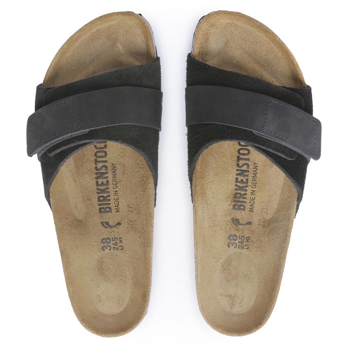 Birkenstock chaussures birkenstock oita suede black noir9122301_4