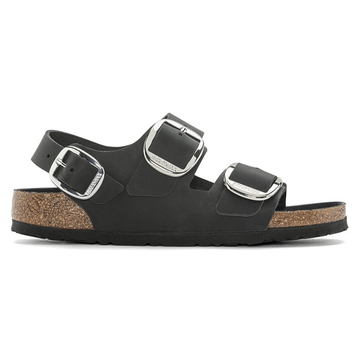 Birkenstock chaussures birkenstock milano big bukle cuir black noir9122601_2