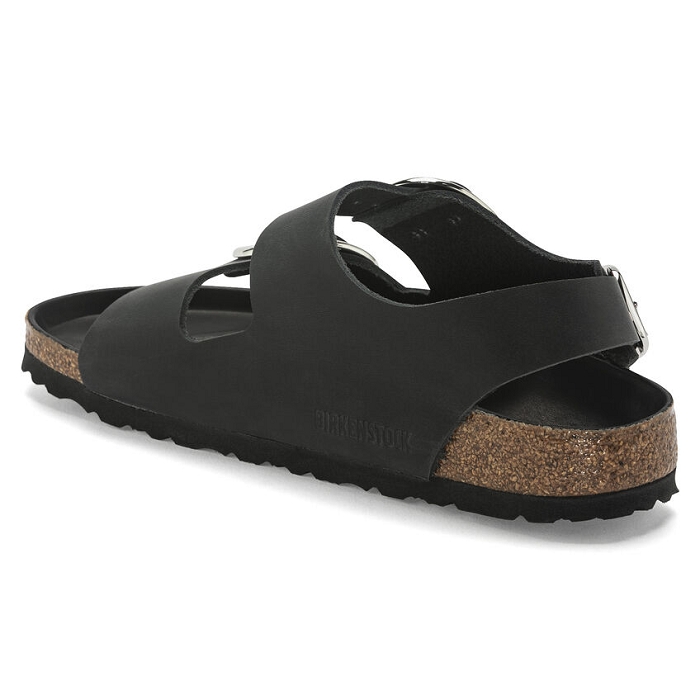 Birkenstock chaussures birkenstock milano big bukle cuir black noir9122601_3