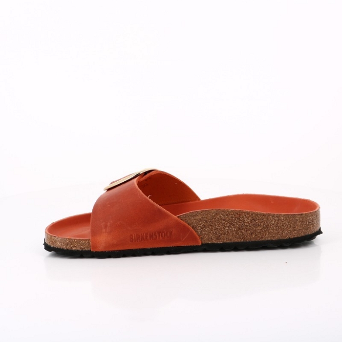 Birkenstock chaussures birkenstock madrid big buckle cuir burnt orange hex 9125801_3