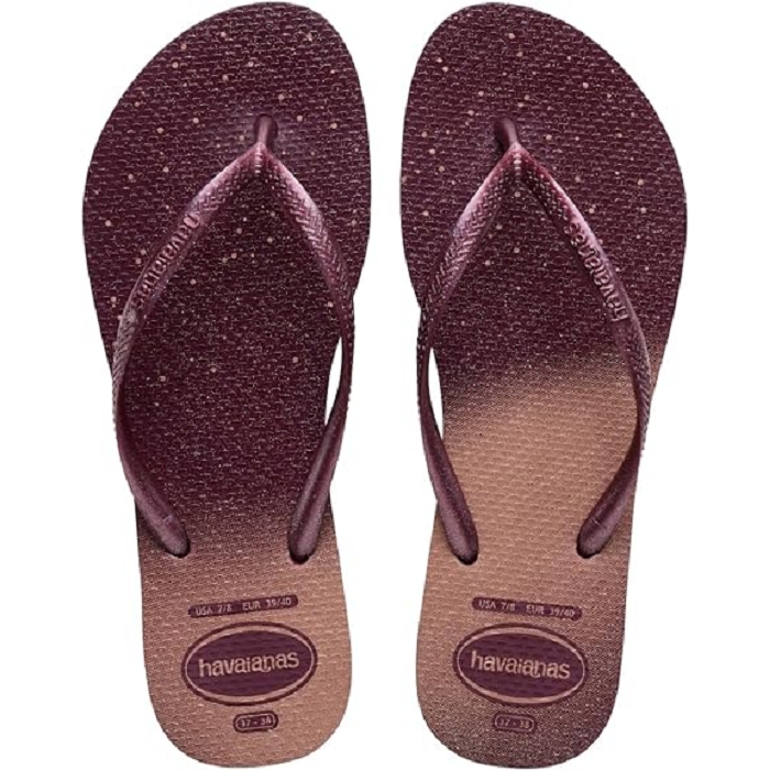 Havaianas chaussures havaianas slim gloss purple soil 