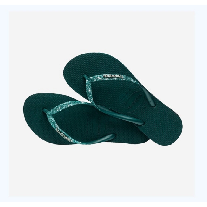 Havaianas chaussures havaianas slim sparkle ii pantanal green 9140701_3