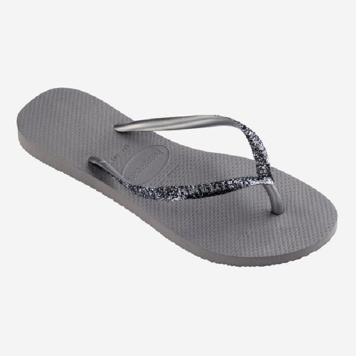 Havaianas chaussures havaianas slim glitter ii grey graphite 9141001_4