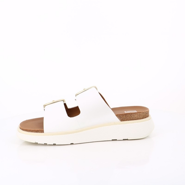 Fitflop chaussures fitflop gen ff buckle two bar leather urban white blanc9143201_3