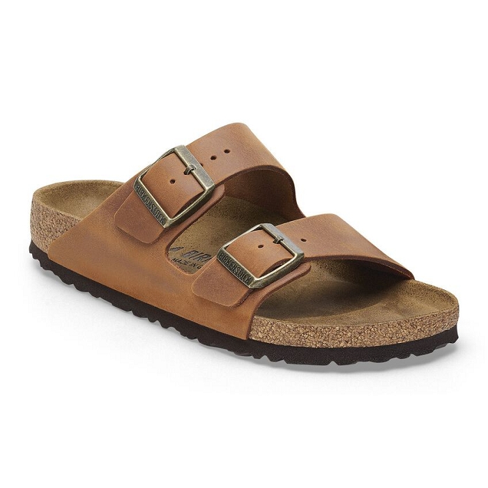 Birkenstock chaussures birkenstock arizona cognac femmes 