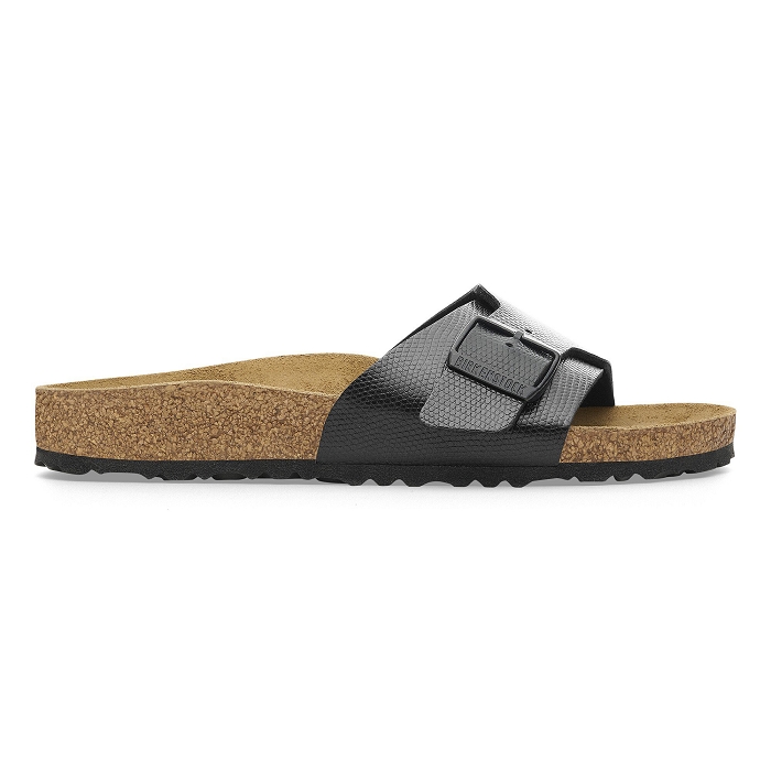 Birkenstock chaussures birkenstock catalina  shiny lizard black 9149401_2