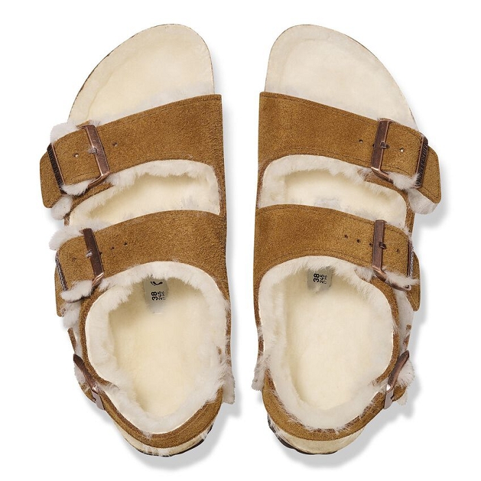 Birkenstock chaussures birkenstock milano shearling mink 9150901_3