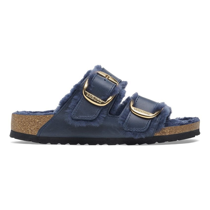 Birkenstock chaussures birkenstock arizona big buckle shearling midnight 9152001_2