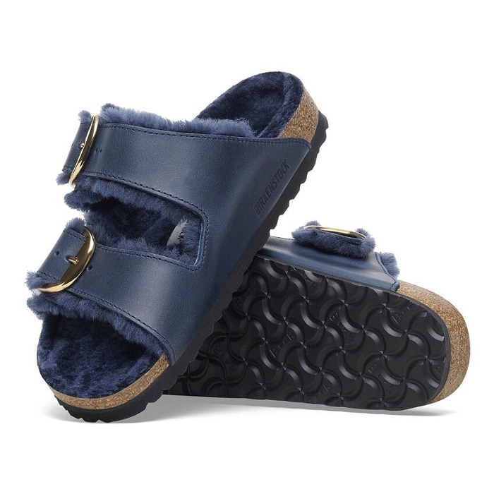 Birkenstock chaussures birkenstock arizona big buckle shearling midnight 9152001_4