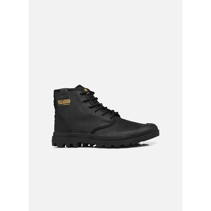 Palladium chaussures palladium pampa hi coated black 