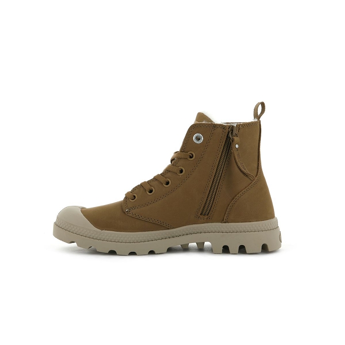 Palladium chaussures palladium pampa hi zip wl dear brown 9153201_3