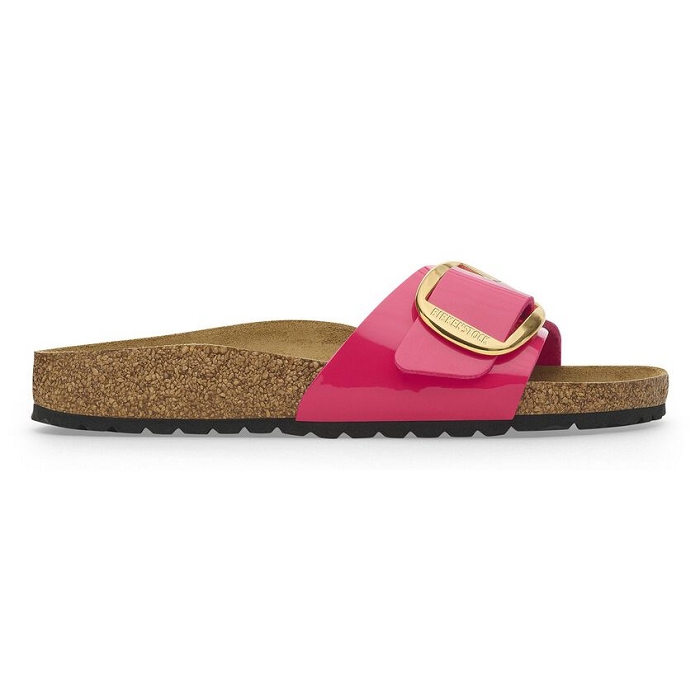 Birkenstock chaussures birkenstock madrid big buckle patent fushsia fusion 9155901_2